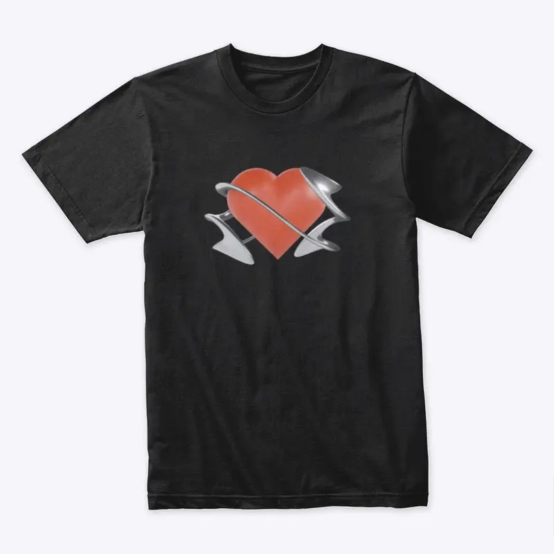 Fragile Heart Logo With Back Text 